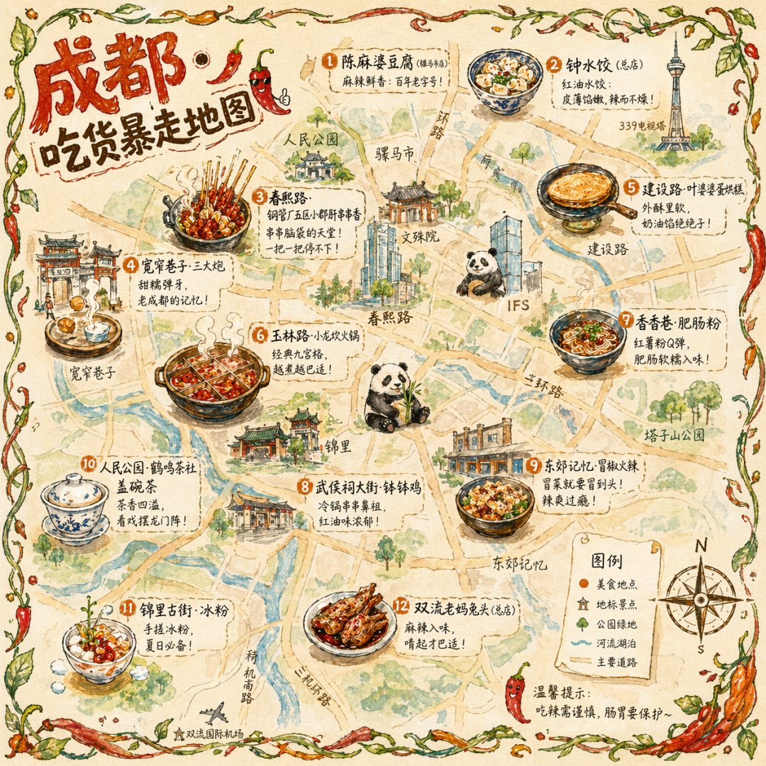 城市美食地圖