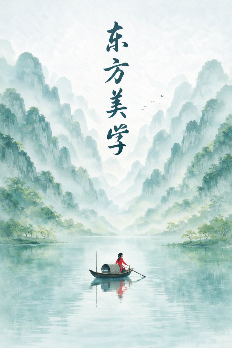 水墨旅行海報