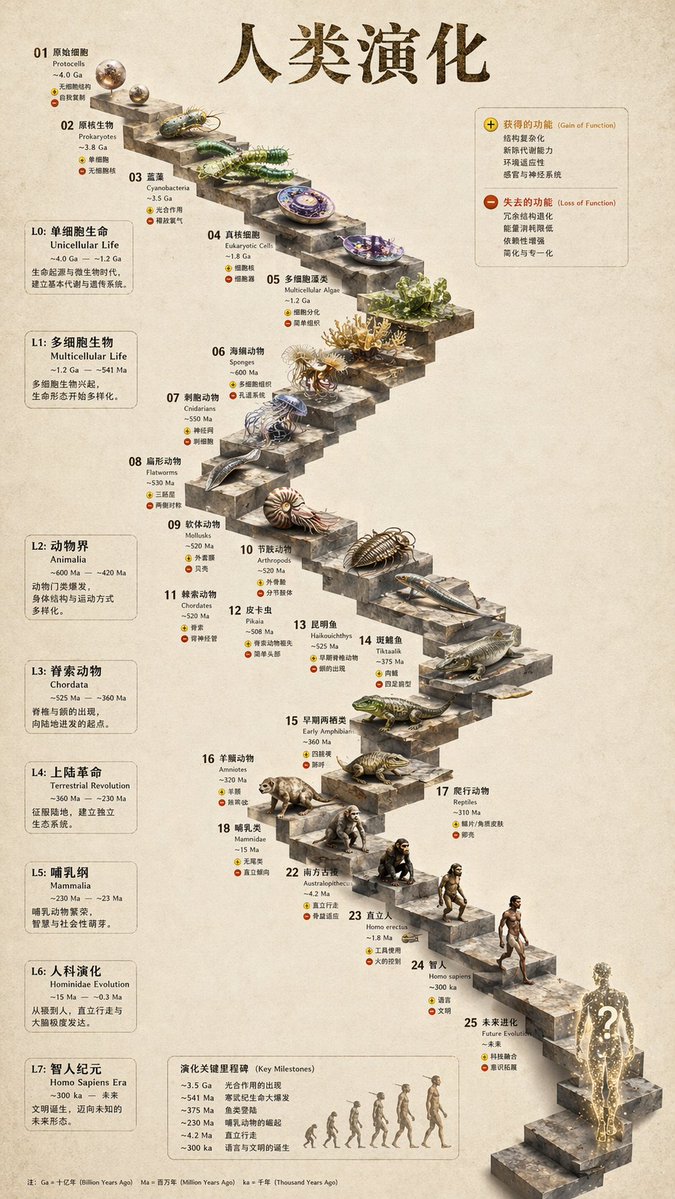 人生階梯資訊圖
